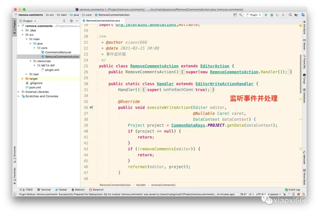 IDEA插件：快速删除Java代码中的注释 - 图2