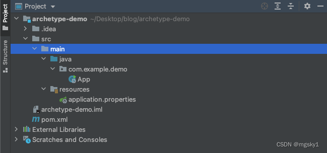 【单模块】制作Maven Archetype - 图1