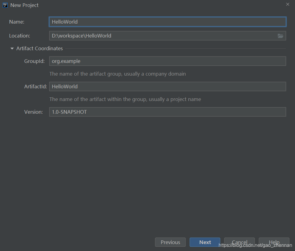 Maven自定义Archetype项目模板 - 图3