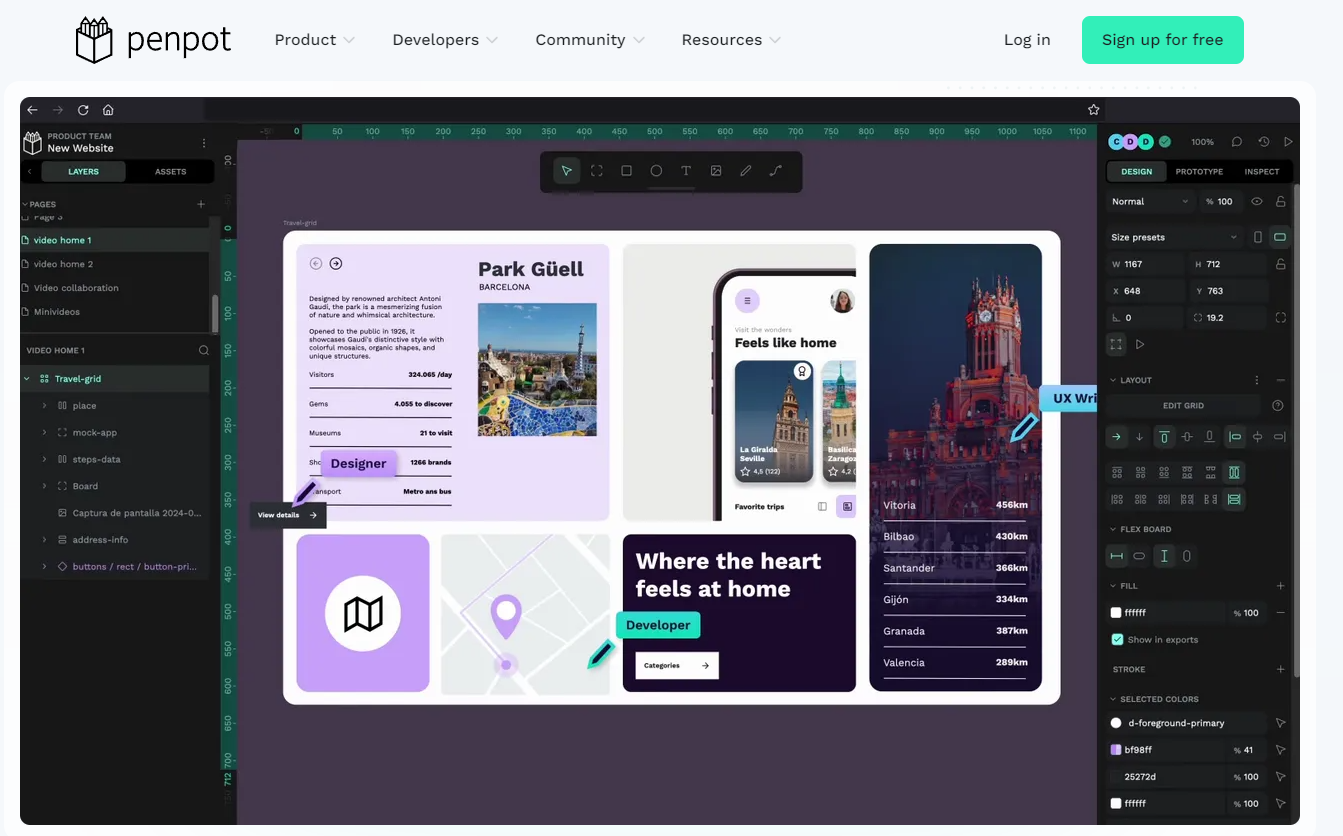 开源设计和原型创作平台Penpot本地docker部署与远程在线协作 - 图1