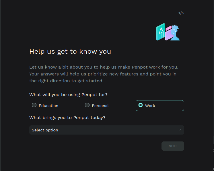 开源设计和原型创作平台Penpot本地docker部署与远程在线协作 - 图5
