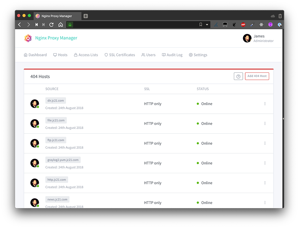 Nginx可视化管理界面：nginx-proxy-manager - 图7