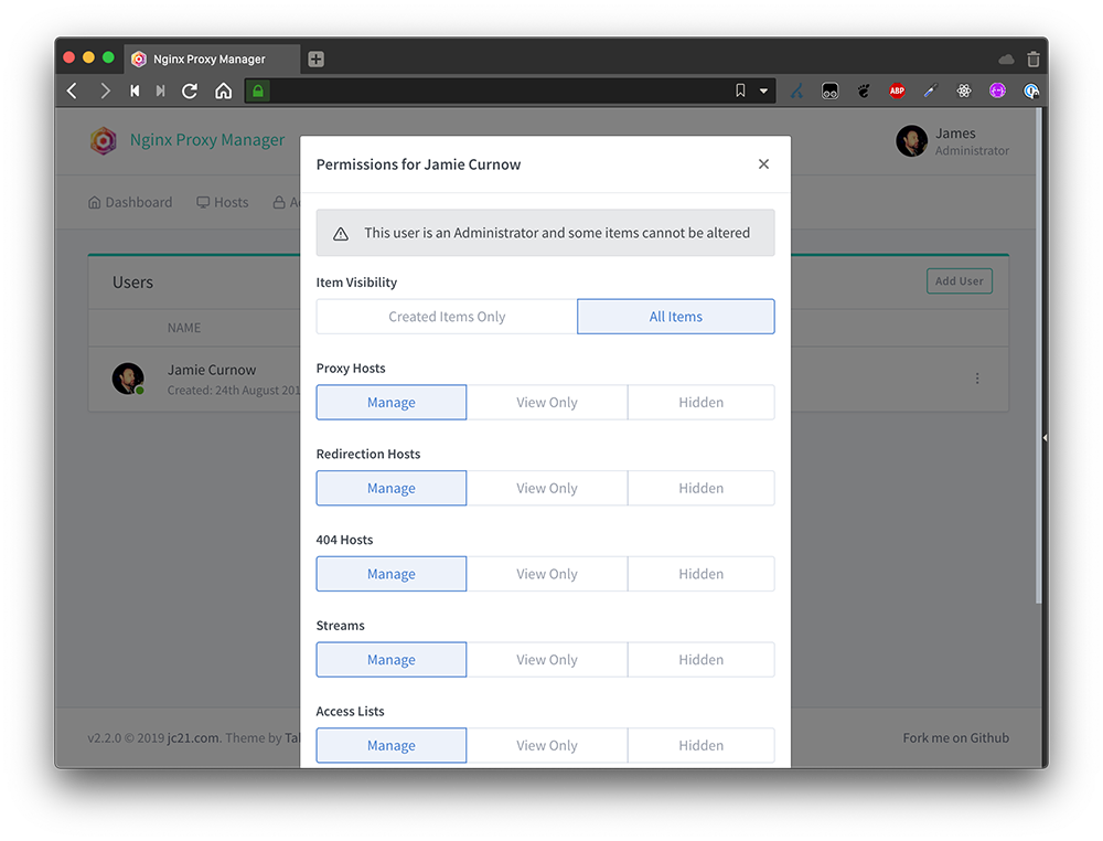 Nginx可视化管理界面：nginx-proxy-manager - 图8